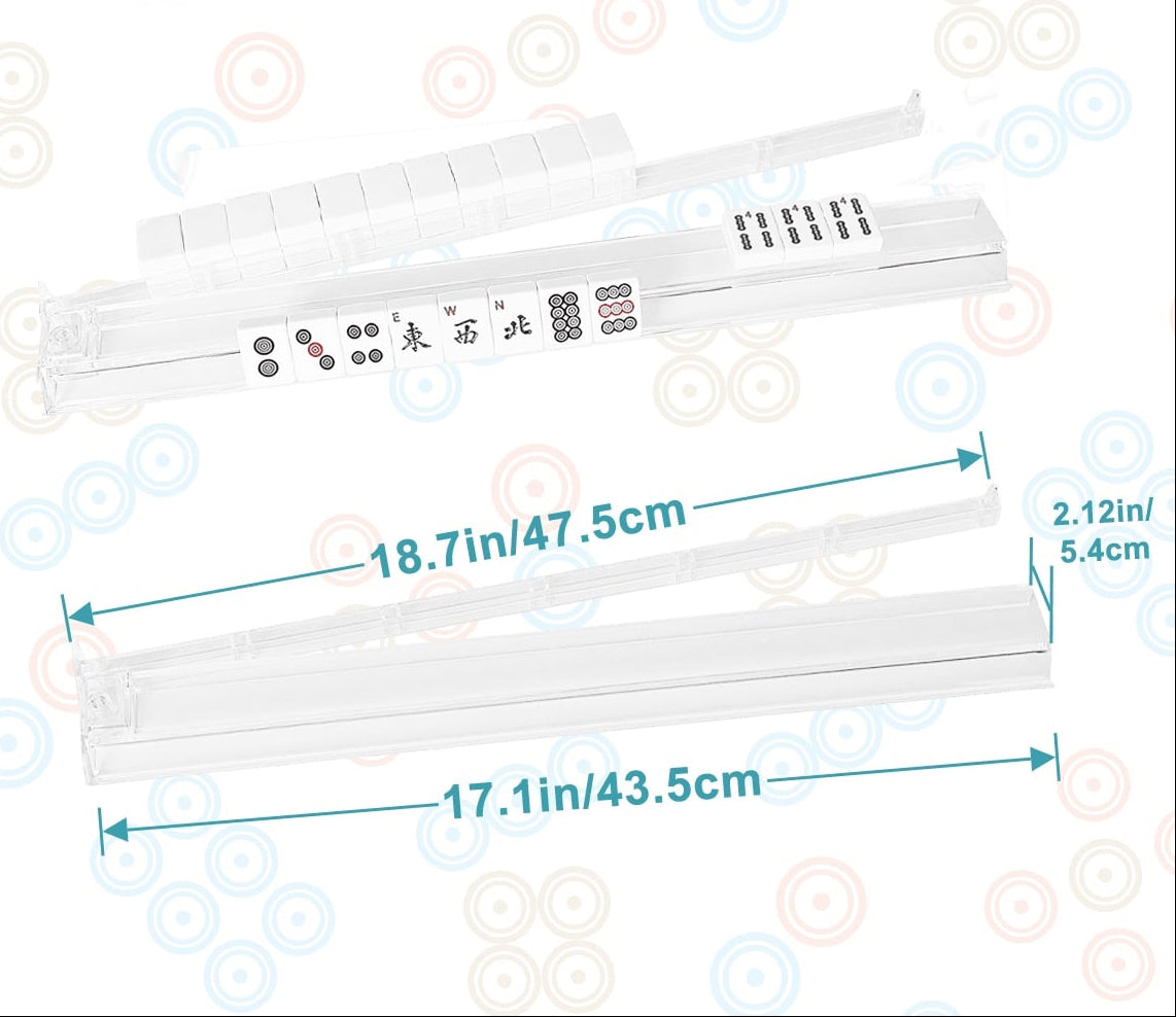 Product size measurement chart with dimensions labeled on a white background