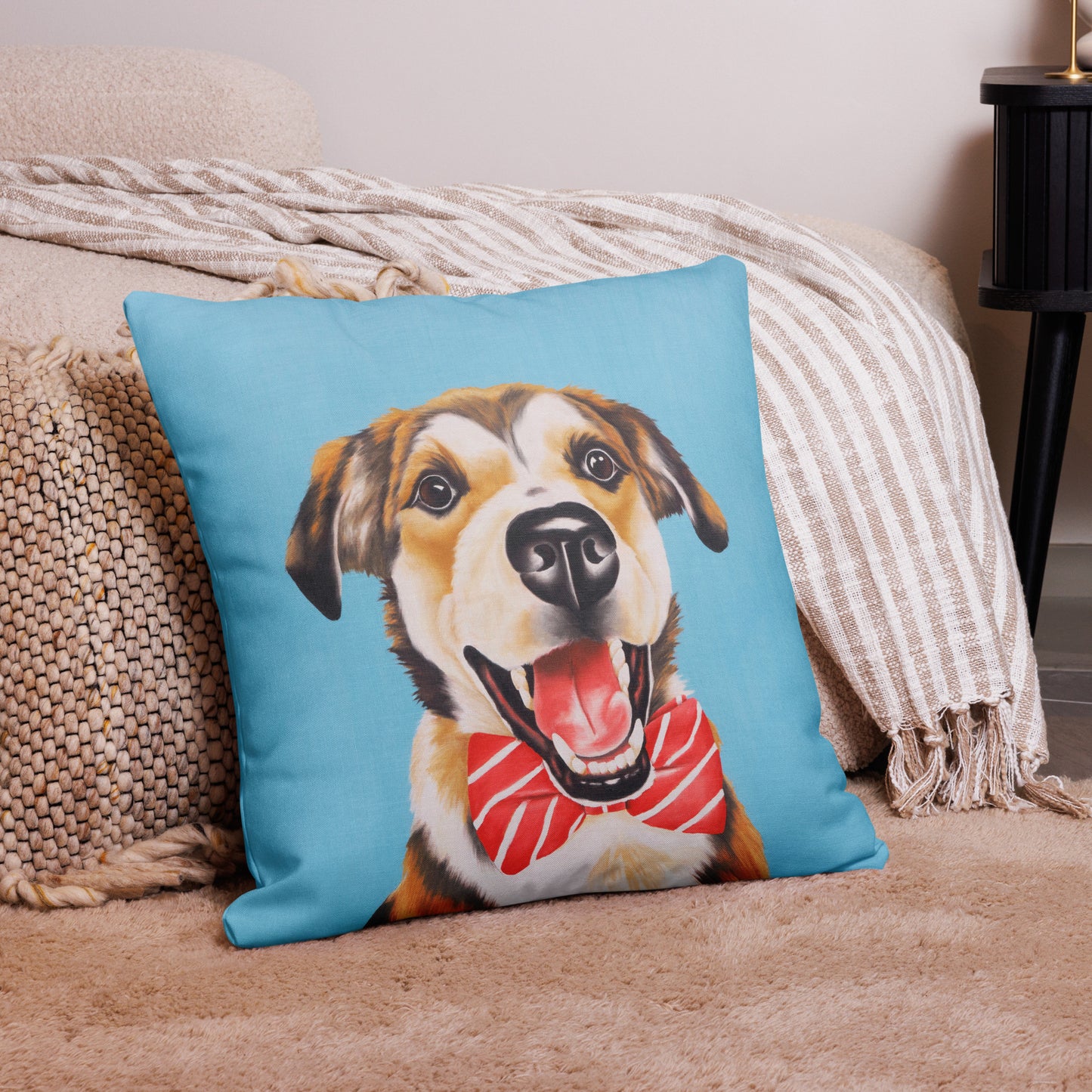 Portrait Pillow - Ebi