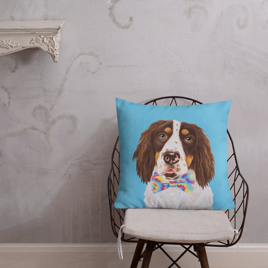 Portrait Pillow - Arlo