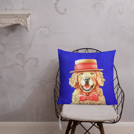 Portrait Pillow - Brewski