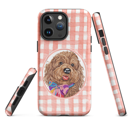 Tess the Cockapoo iPhone Case