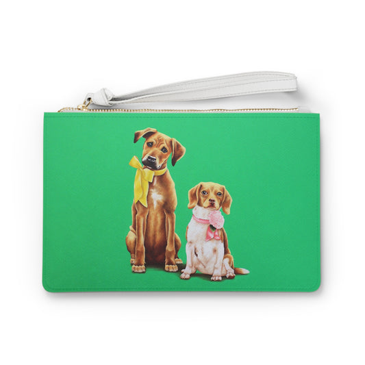 Beagle Besties Mahjong Card Clutch