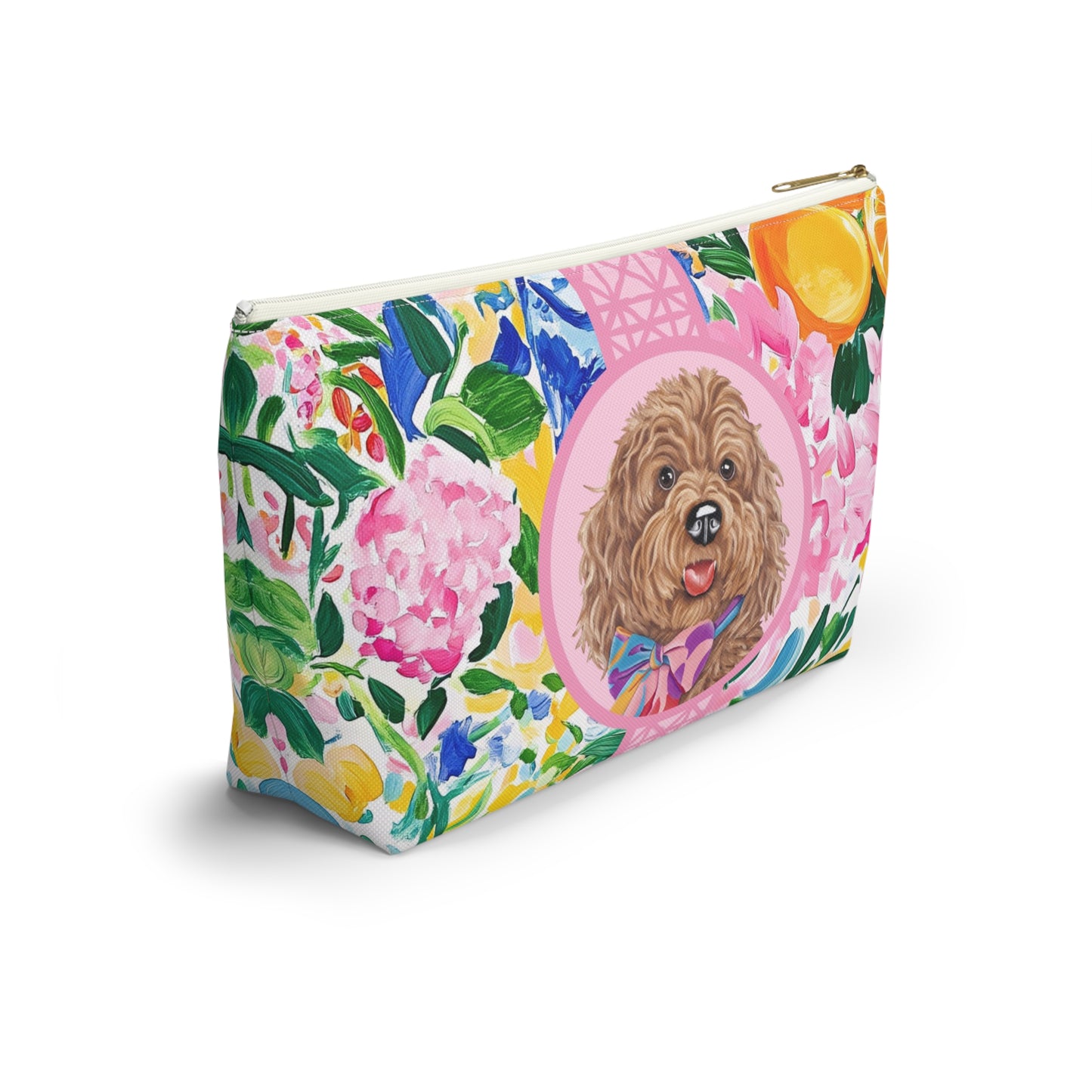 Tess the Cockapoo Tile Pouch