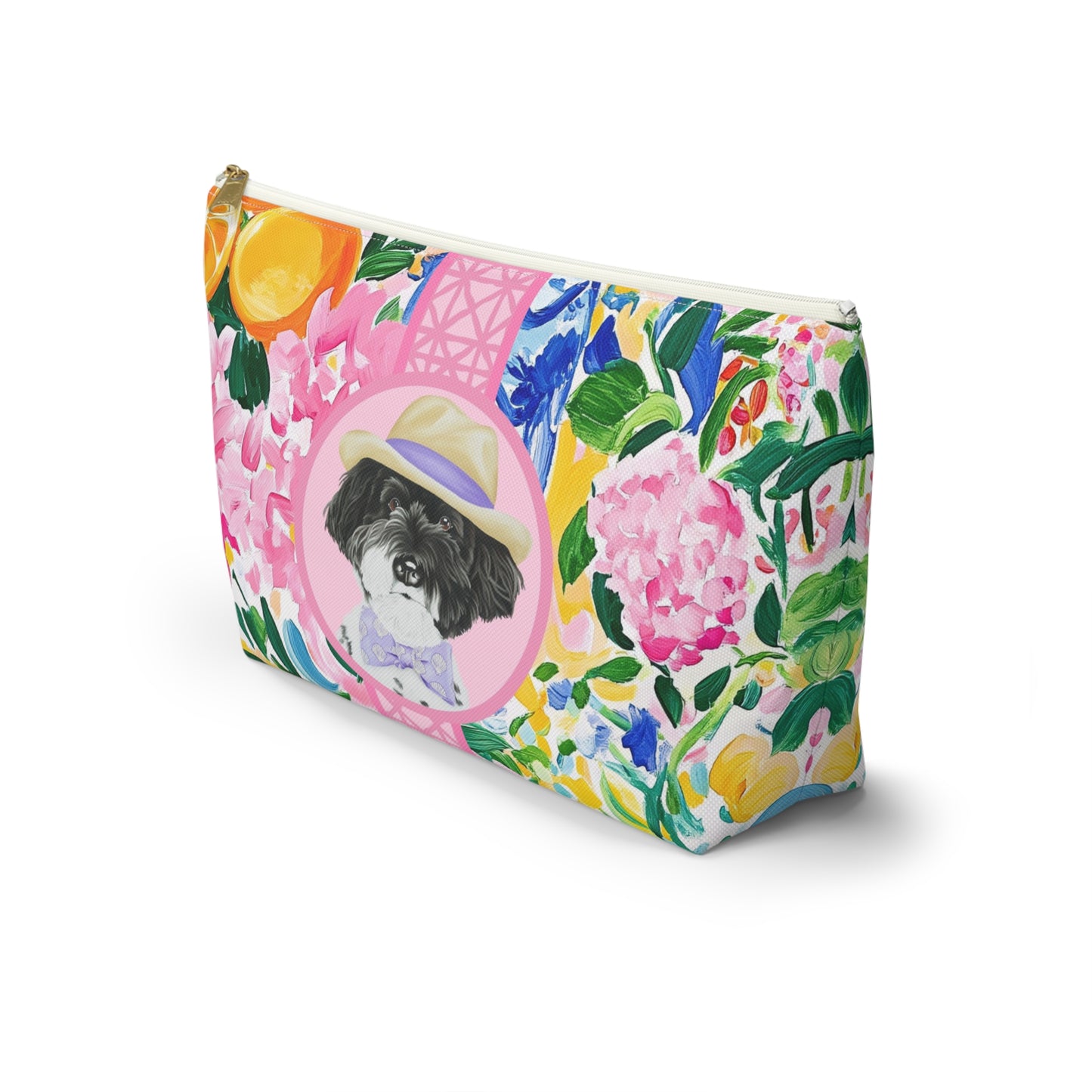Baron von Schnauzer Tile Pouch