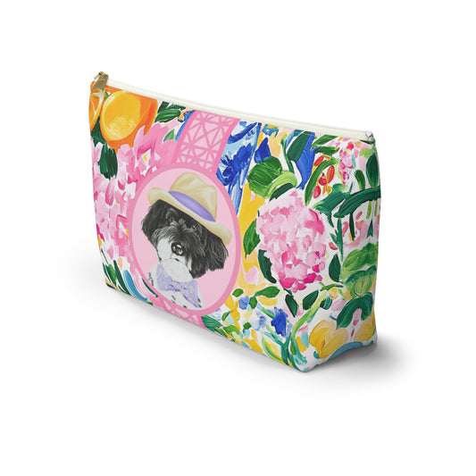 Baron von Schnauzer Tile Pouch