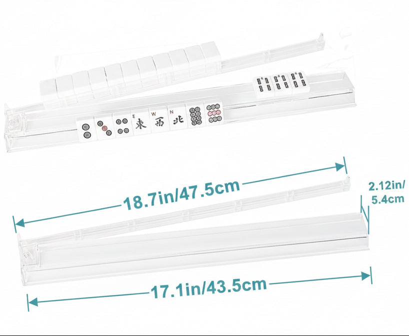 Product size measurement chart with dimensions labeled on a white background