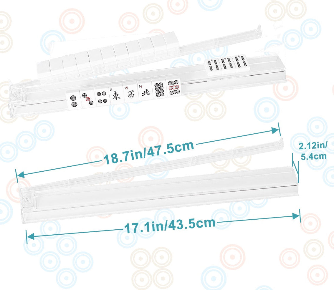 Product size measurement chart with dimensions labeled on a white background