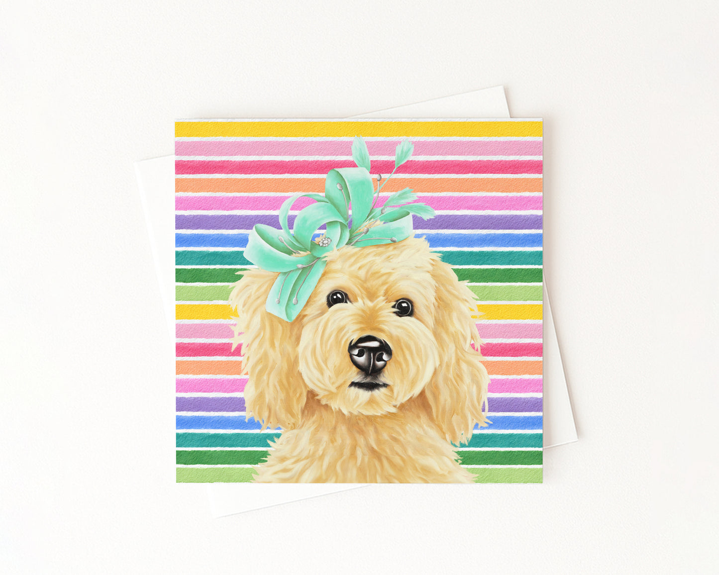 Annie In Full Color Flat Notecard