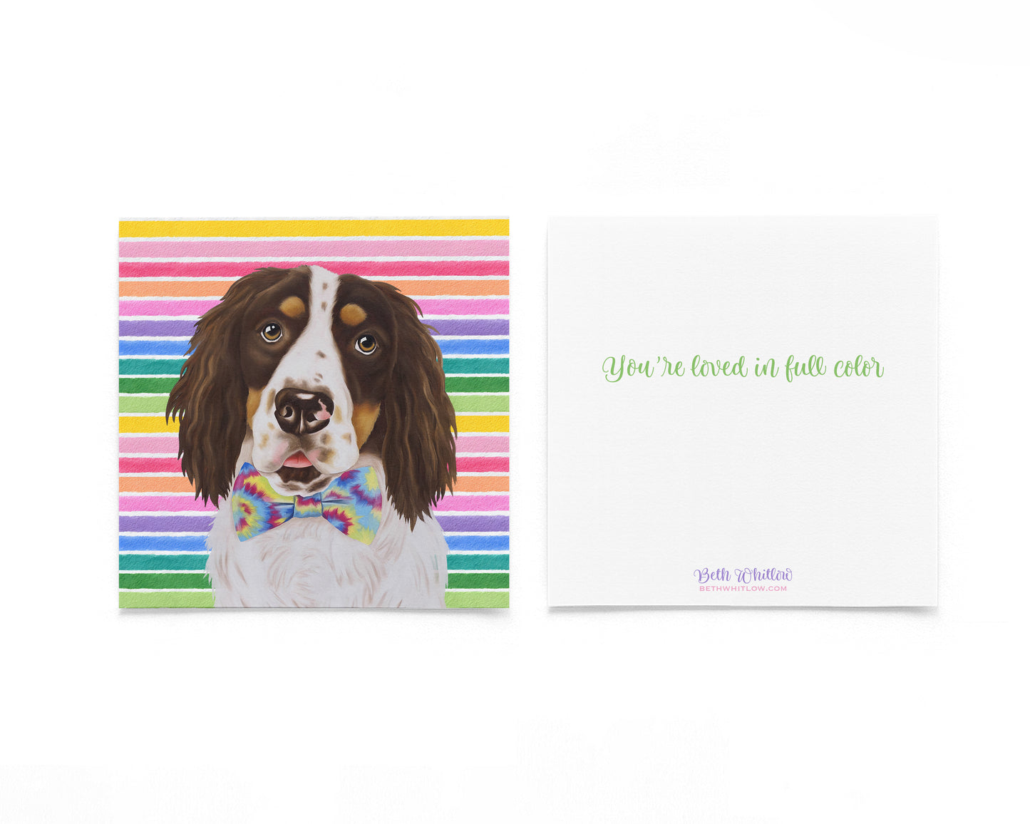 Arlo Flat In Full Color Notecard