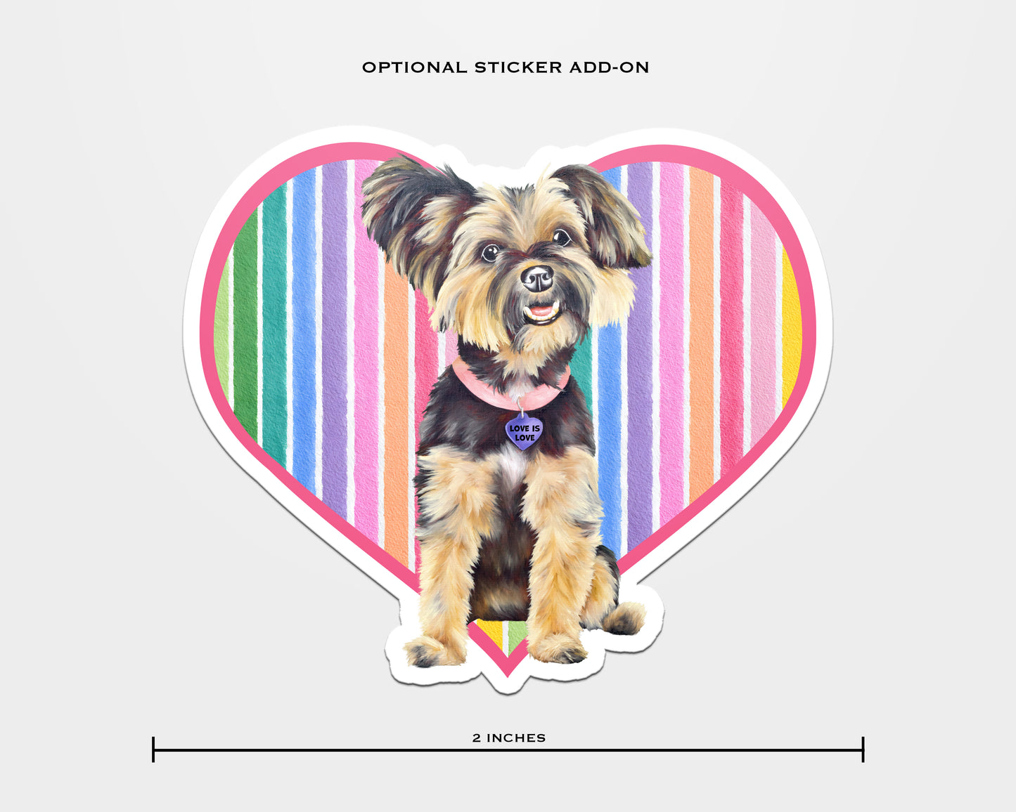 Bailey Flat In Full Color Notecard