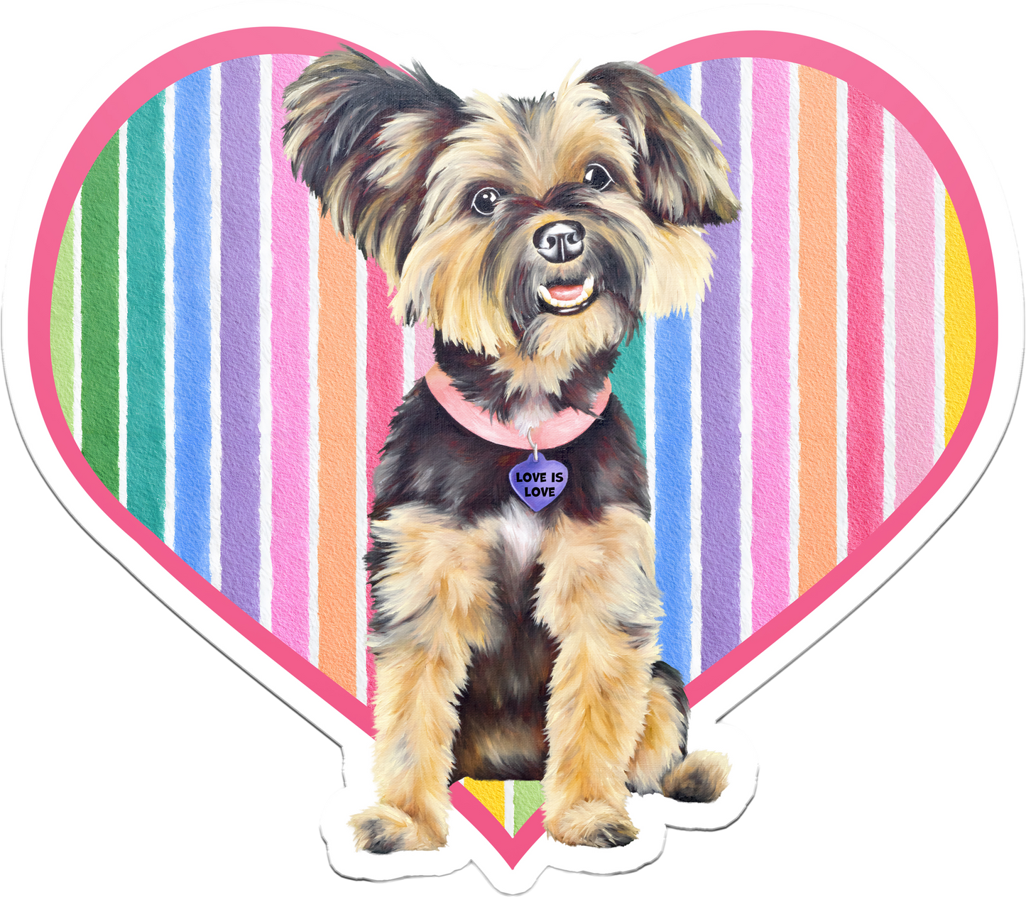 Bailey In Full Color Sticker