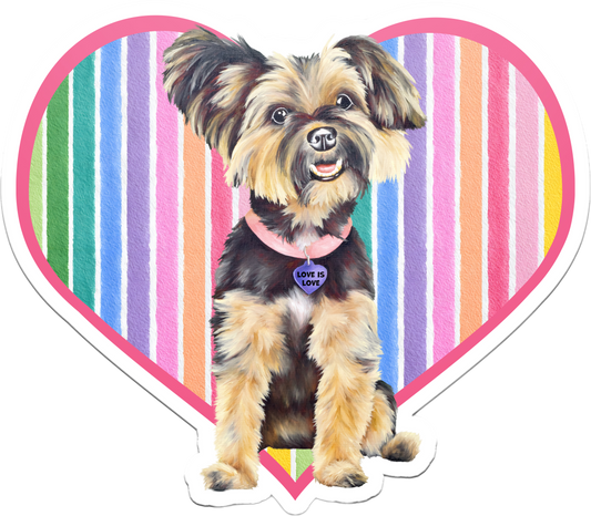 Bailey In Full Color Sticker
