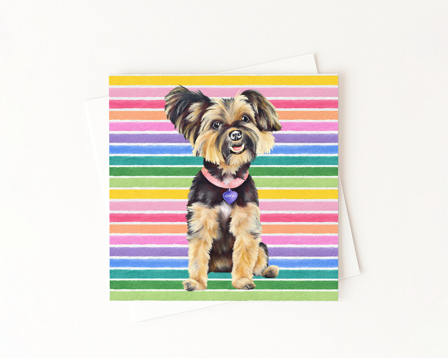 Bailey Flat In Full Color Notecard