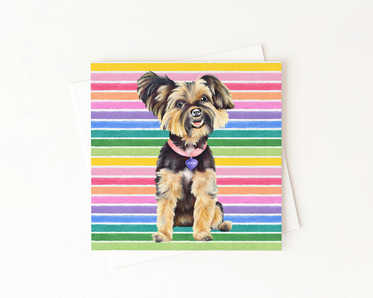 Bailey Flat In Full Color Notecard