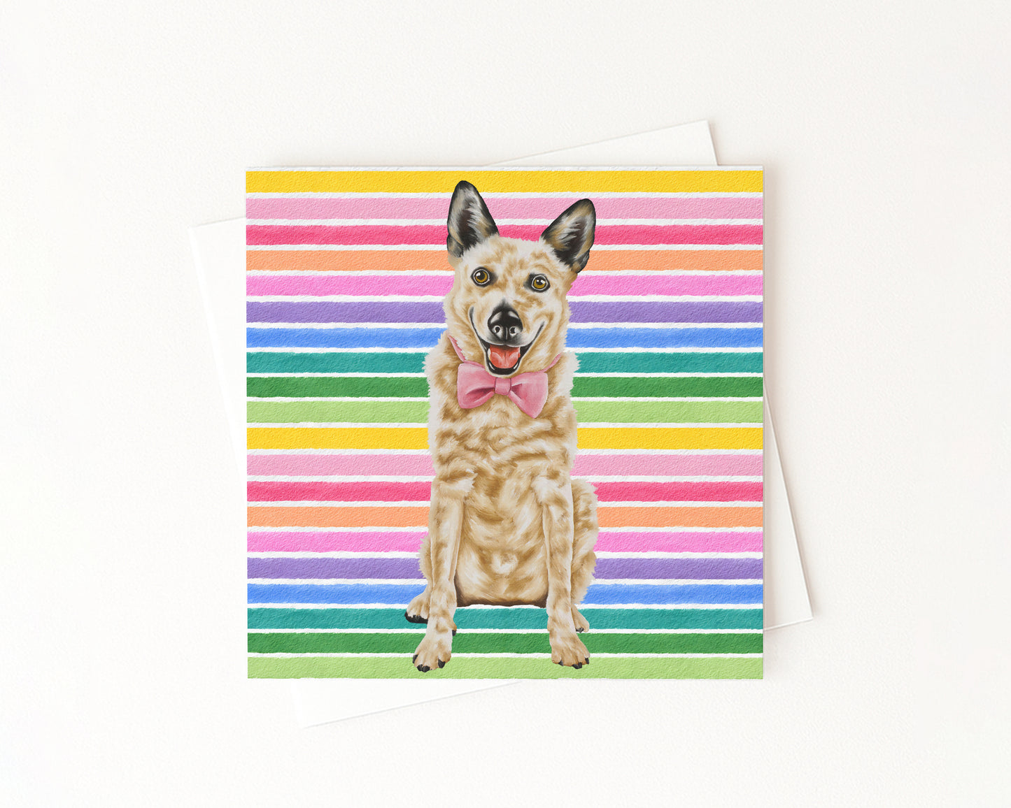 Biggs In Full Color Flat Notecard