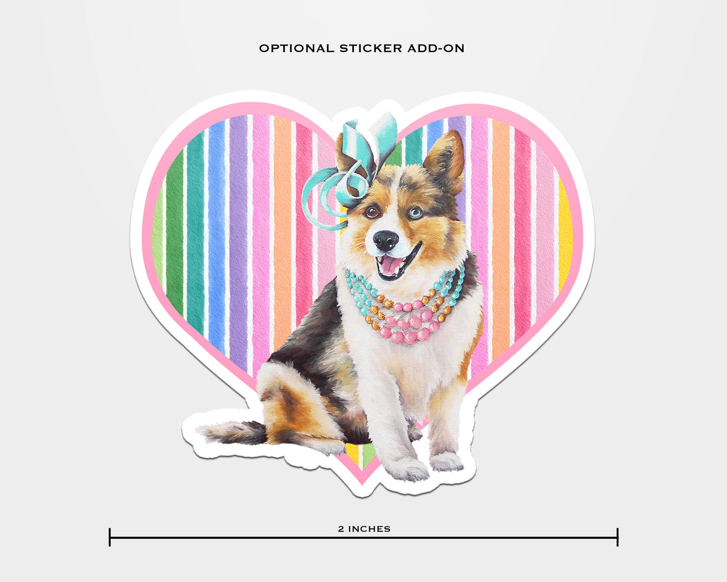 Biscuit In Full Color Flat Notecard