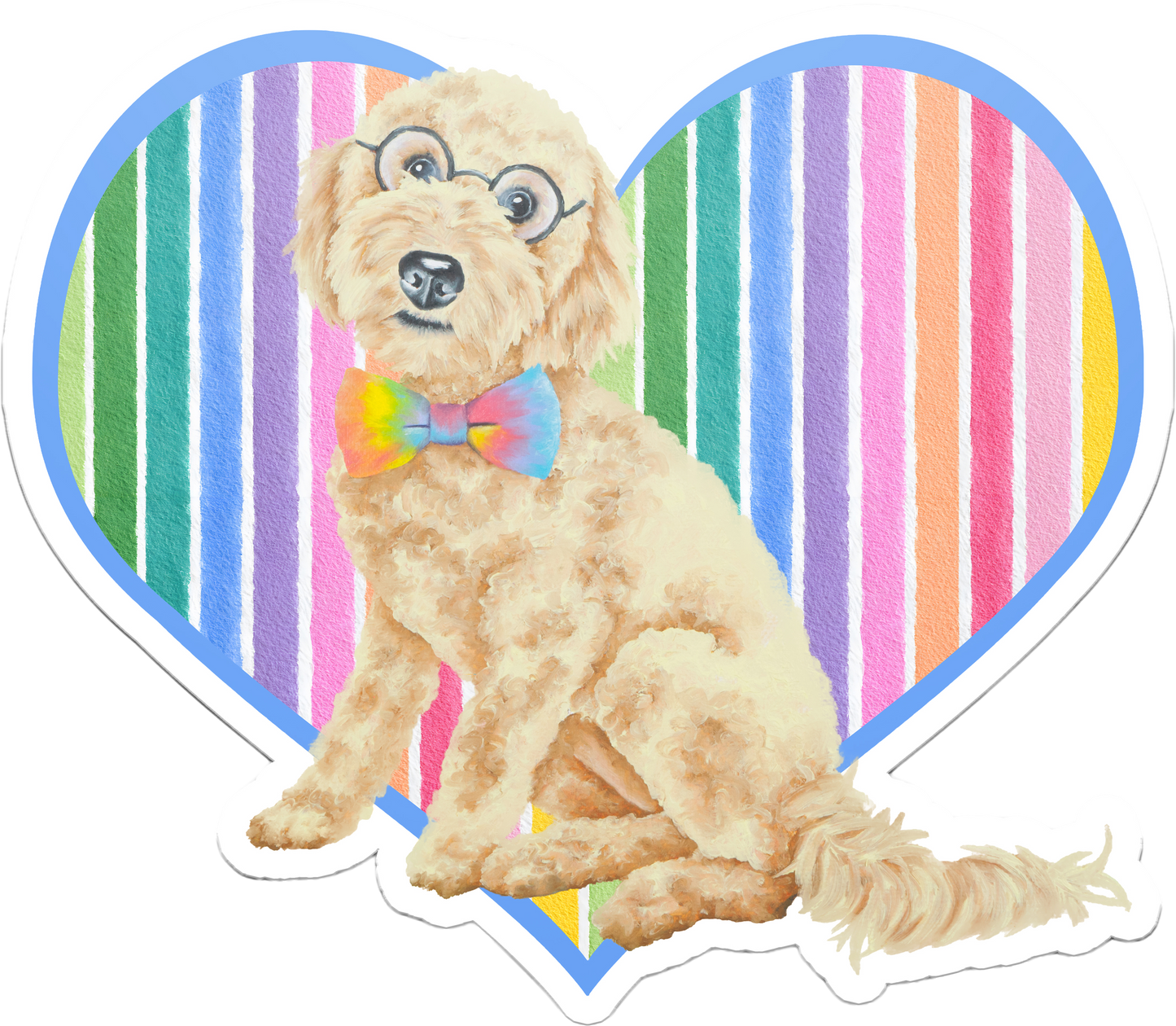 Bo In Full Color Sticker