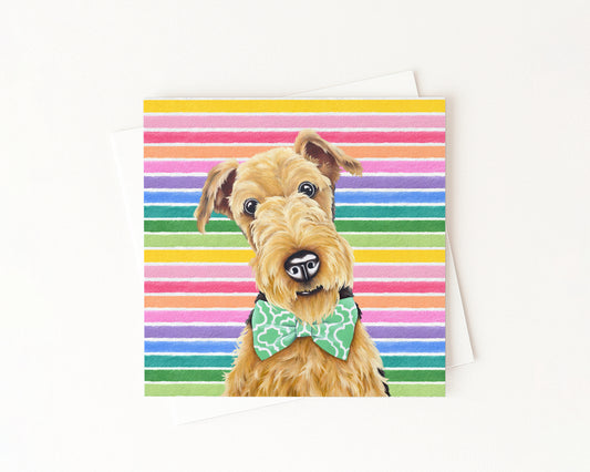 Boris  In Full Color Flat Notecard