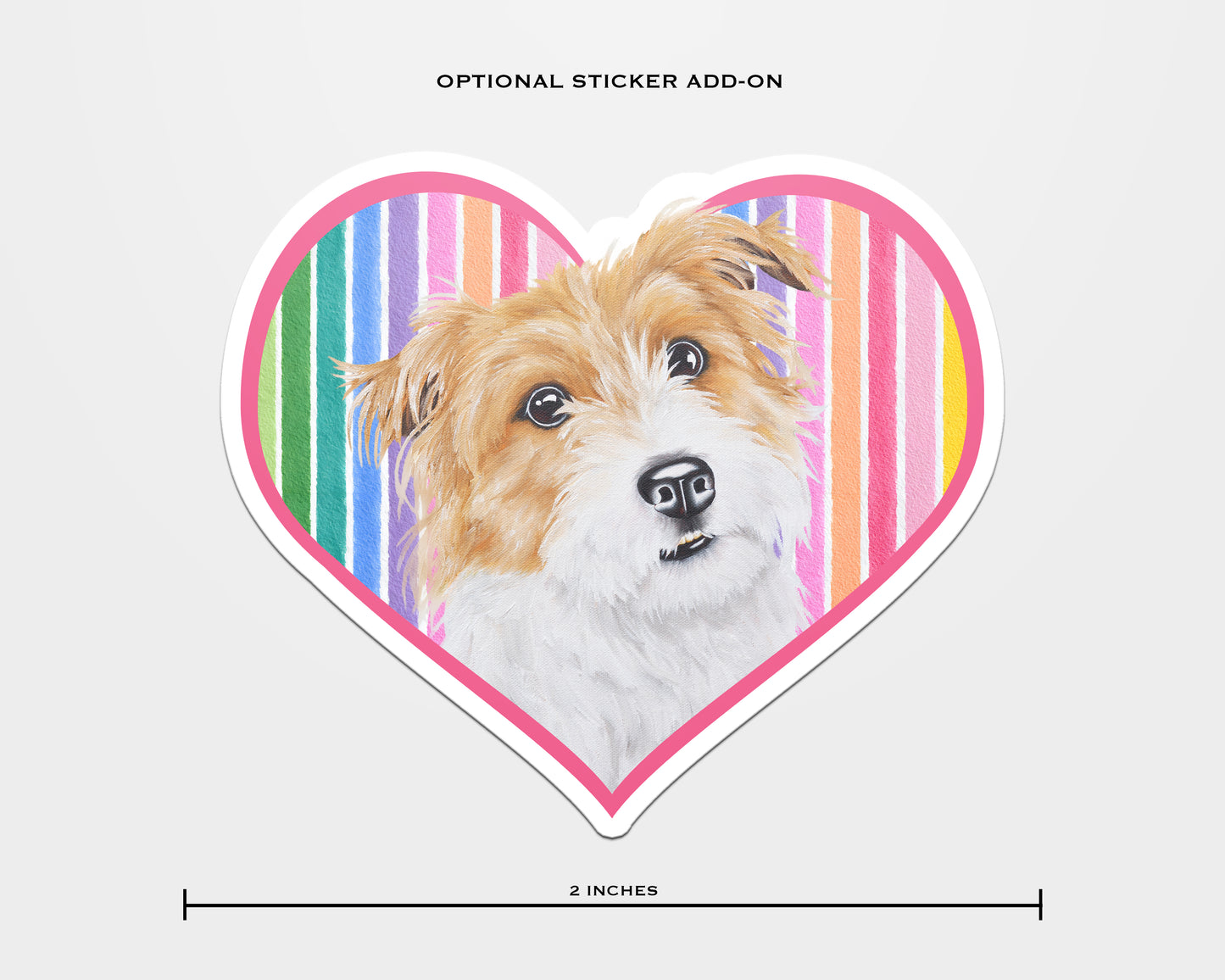 Charlie O In Full Color Flat Notecard