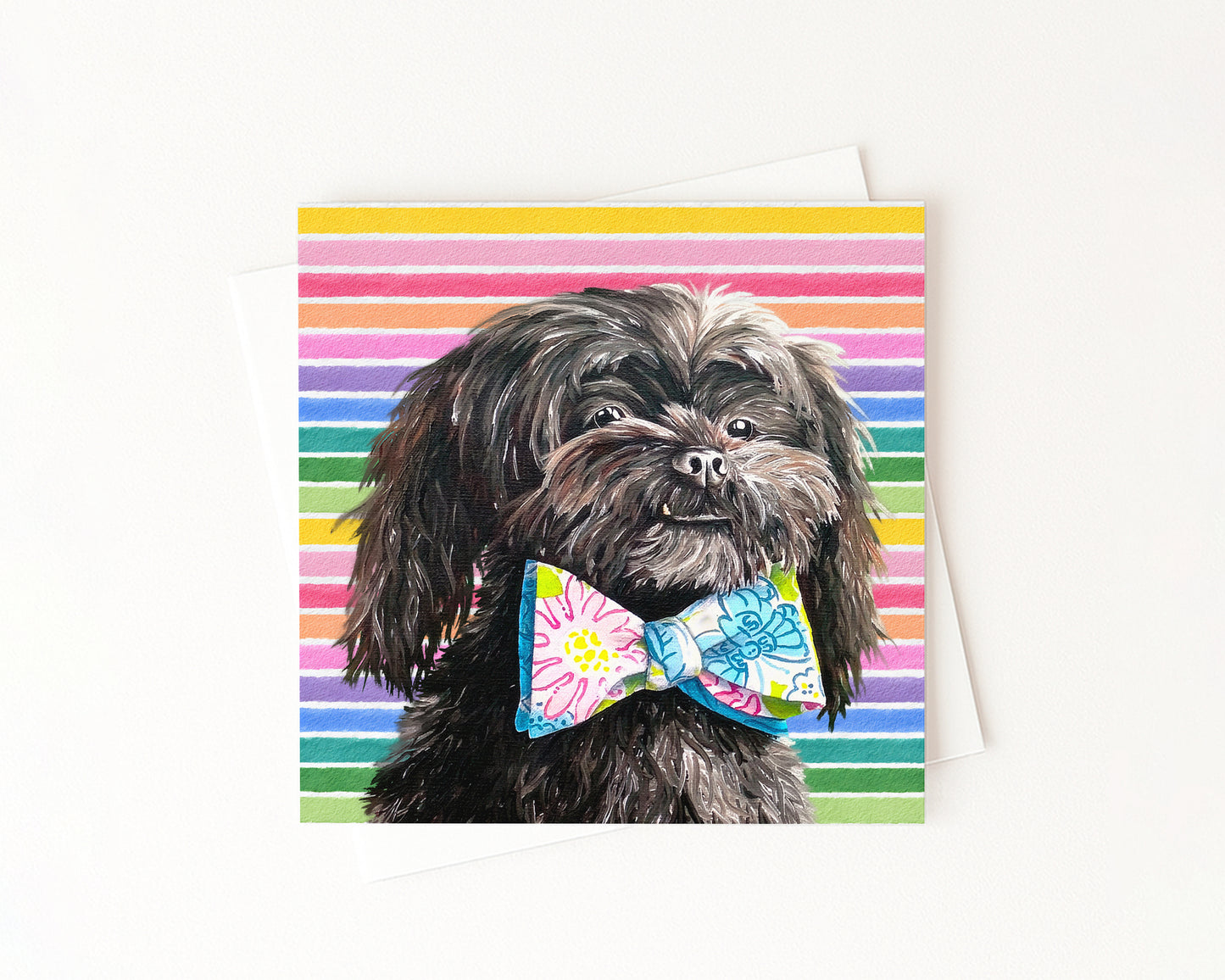 Chip In Full Color Flat Notecard