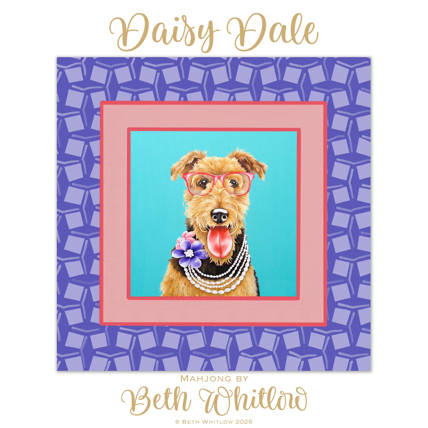 Daisy Dale Mahjong Mat