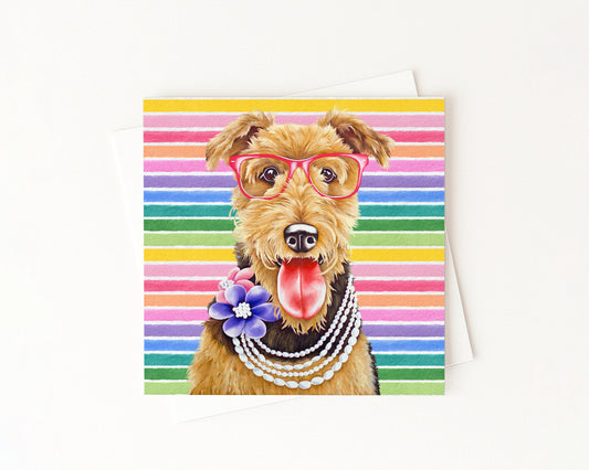 Daisy Dale In Full Color Flat Notecard