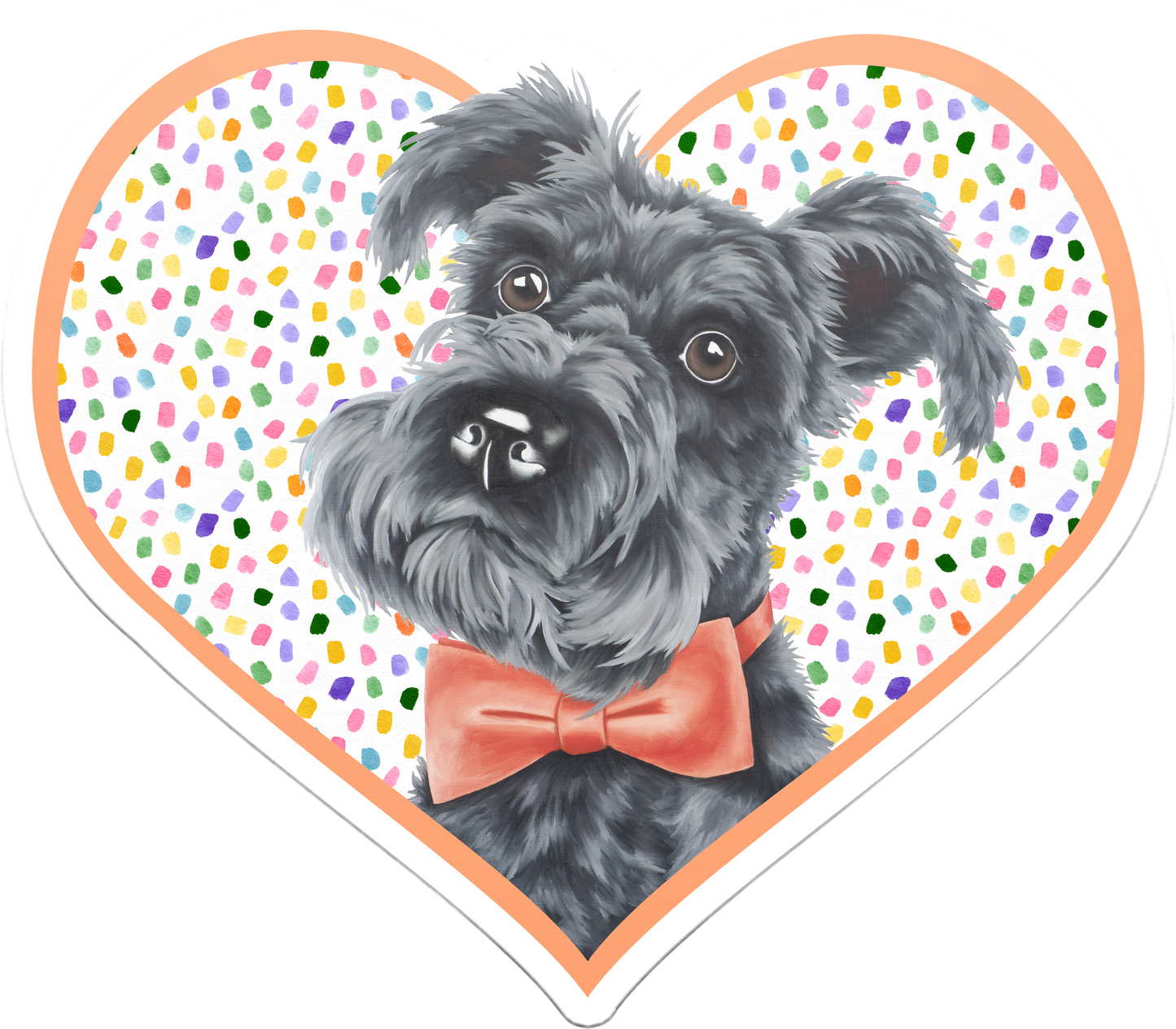 Dax In Full Color Sticker