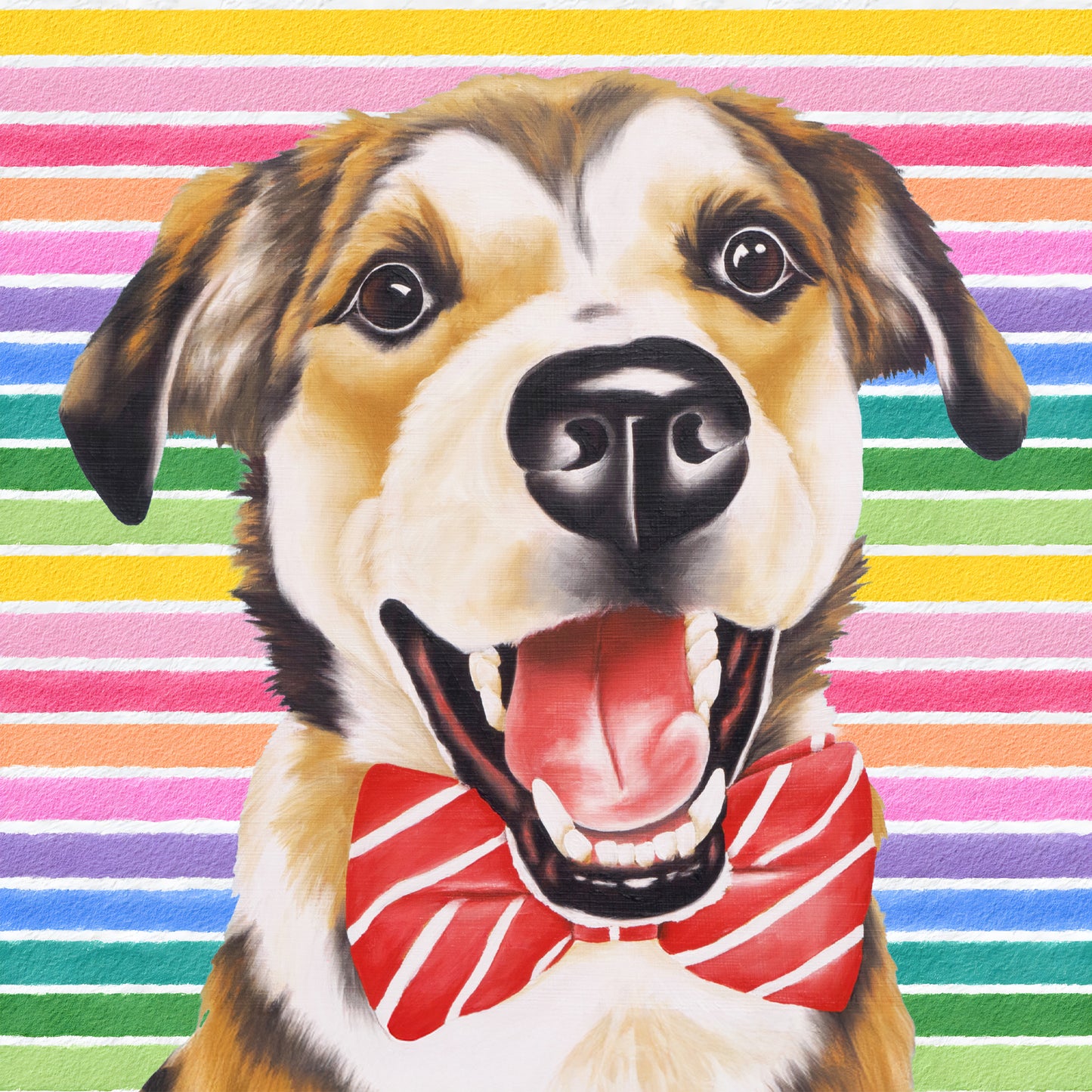 Ebi In Full Color Flat Notecard
