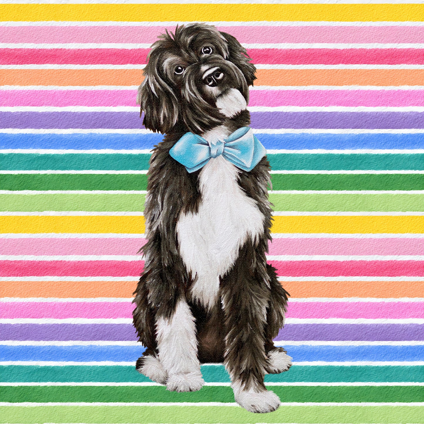 Gus In Full Color Flat Notecard