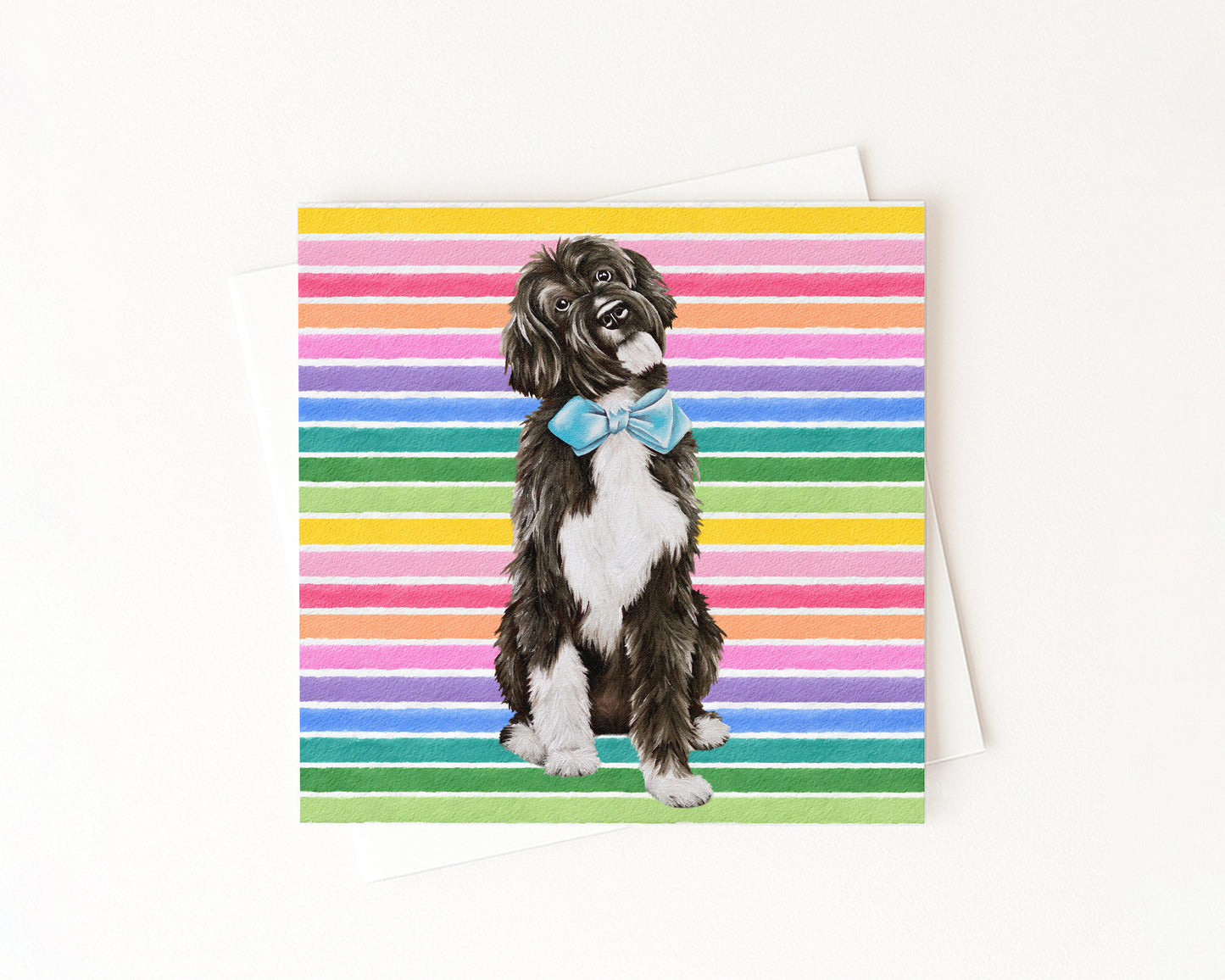 Gus In Full Color Flat Notecard
