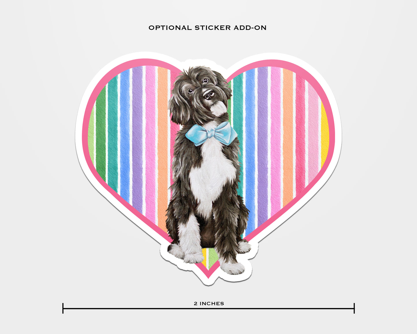 Gus In Full Color Flat Notecard
