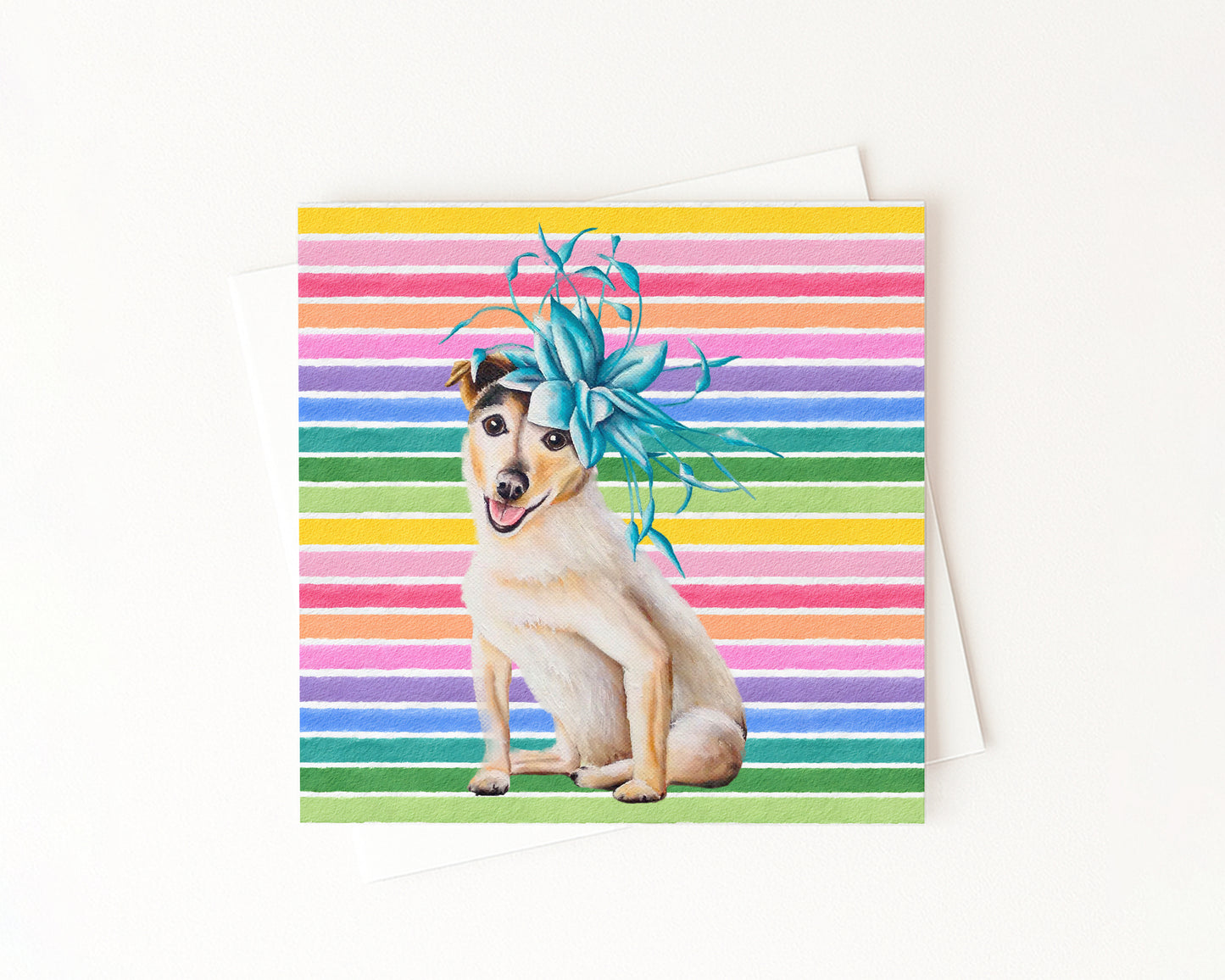 Harper In Full Color Flat Notecard