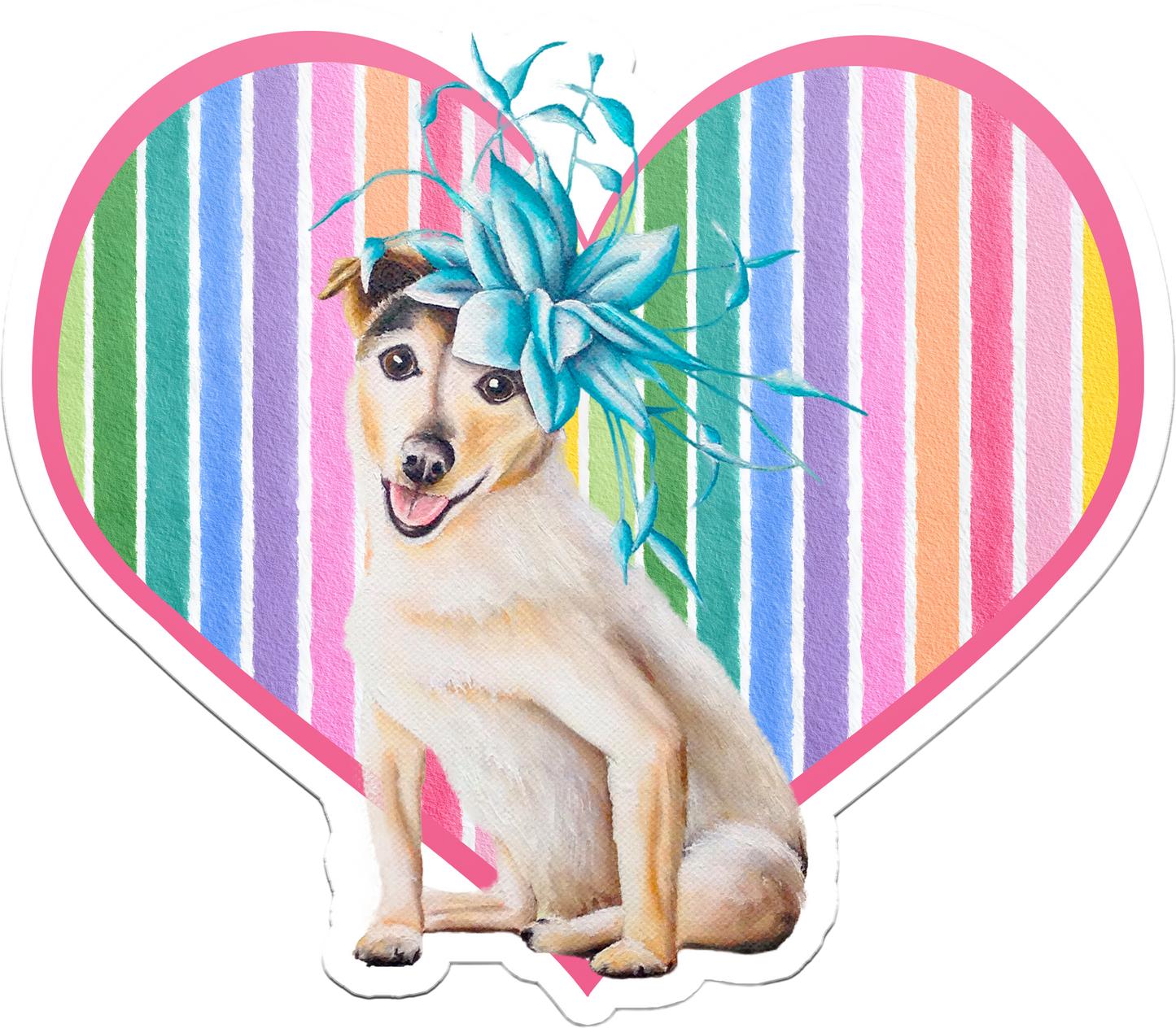 Harper In Full Color Sticker