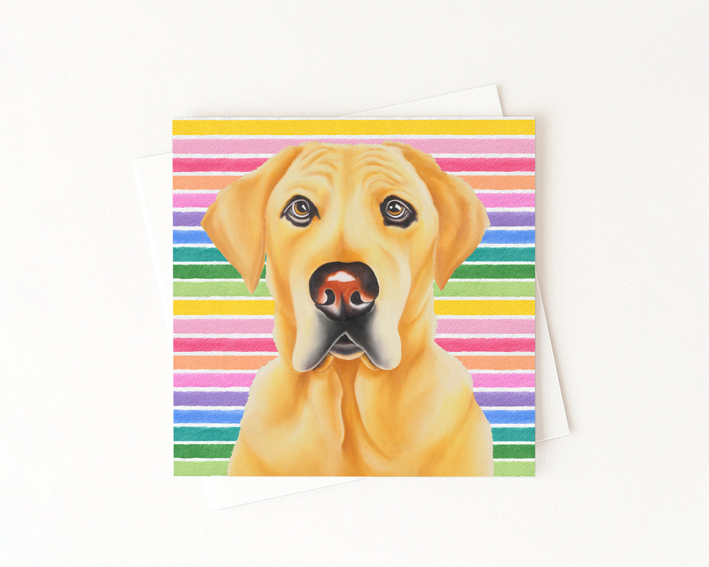 Haze Lincoln In Full Color Flat Notecard