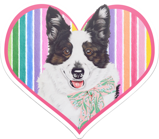 Hazel In Full Color Sticker