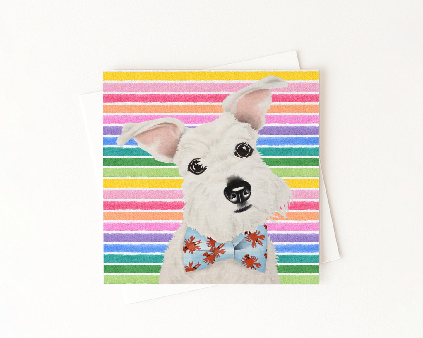 Kajun In Full Color Flat Notecard