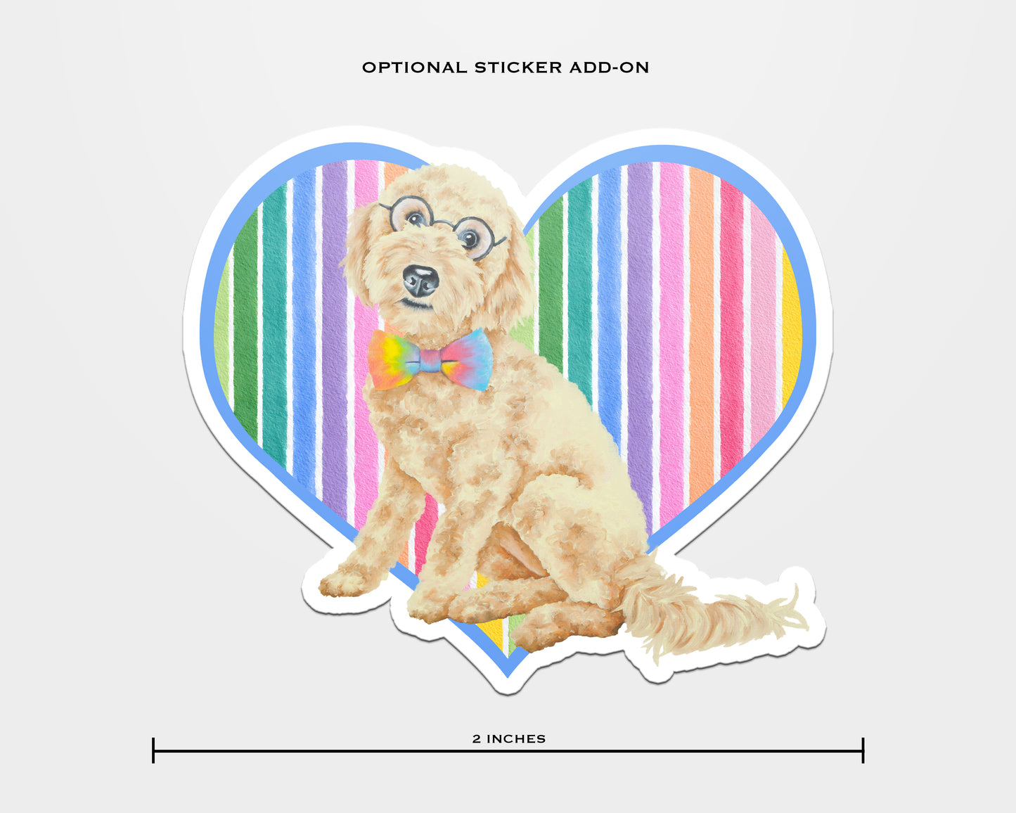 Bo Flat In Full Color Notecard