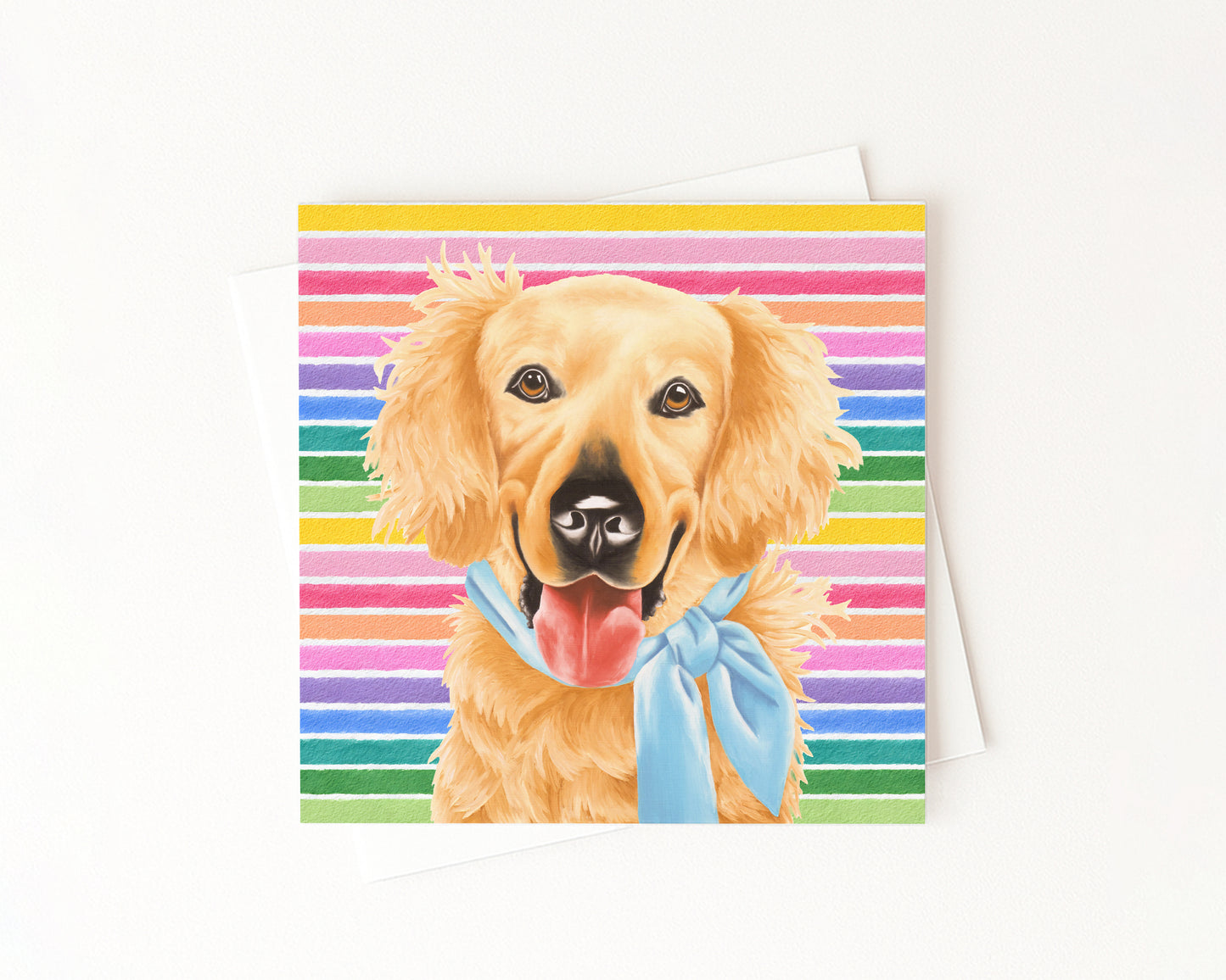 Daisy L In Full Color Flat Notecard