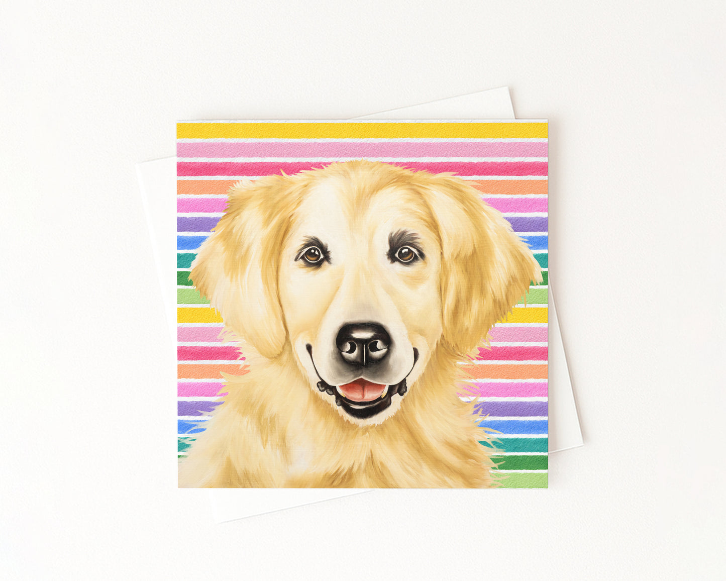 Lucy H In Full Color Flat Notecard