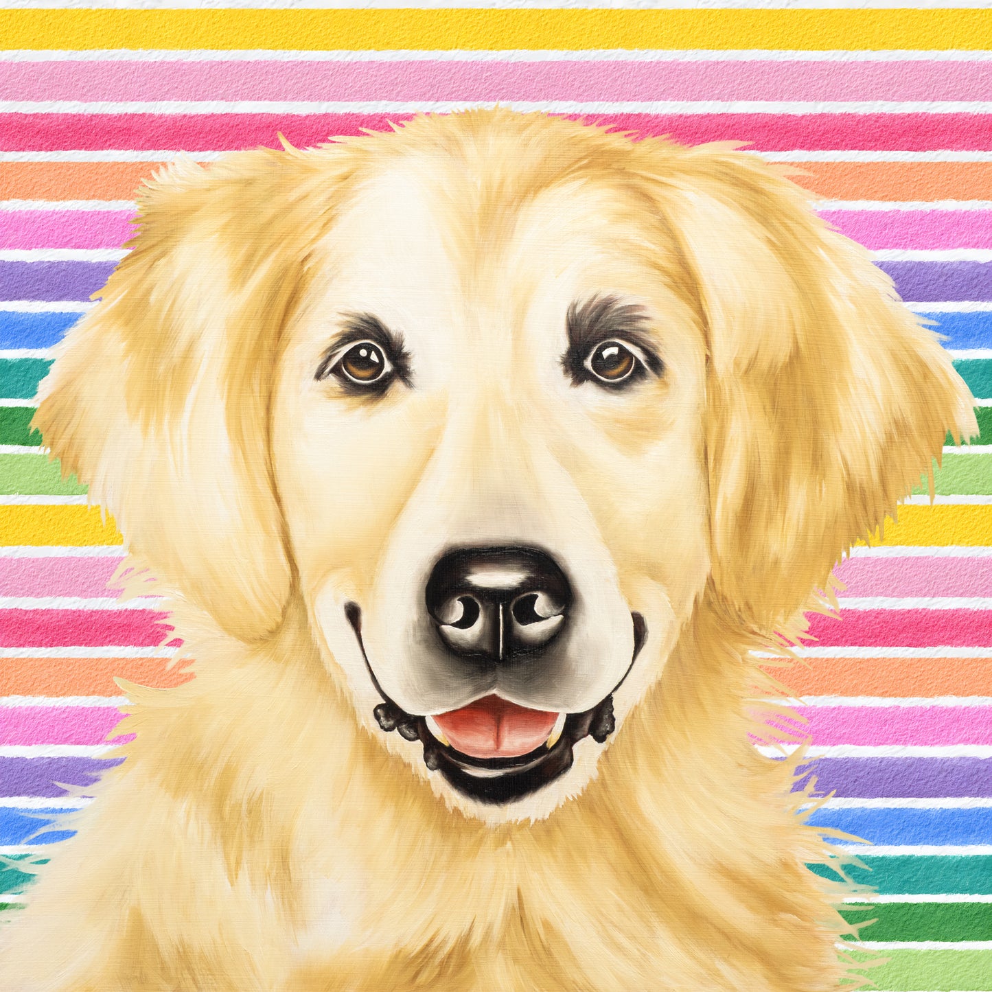 Lucy H In Full Color Flat Notecard