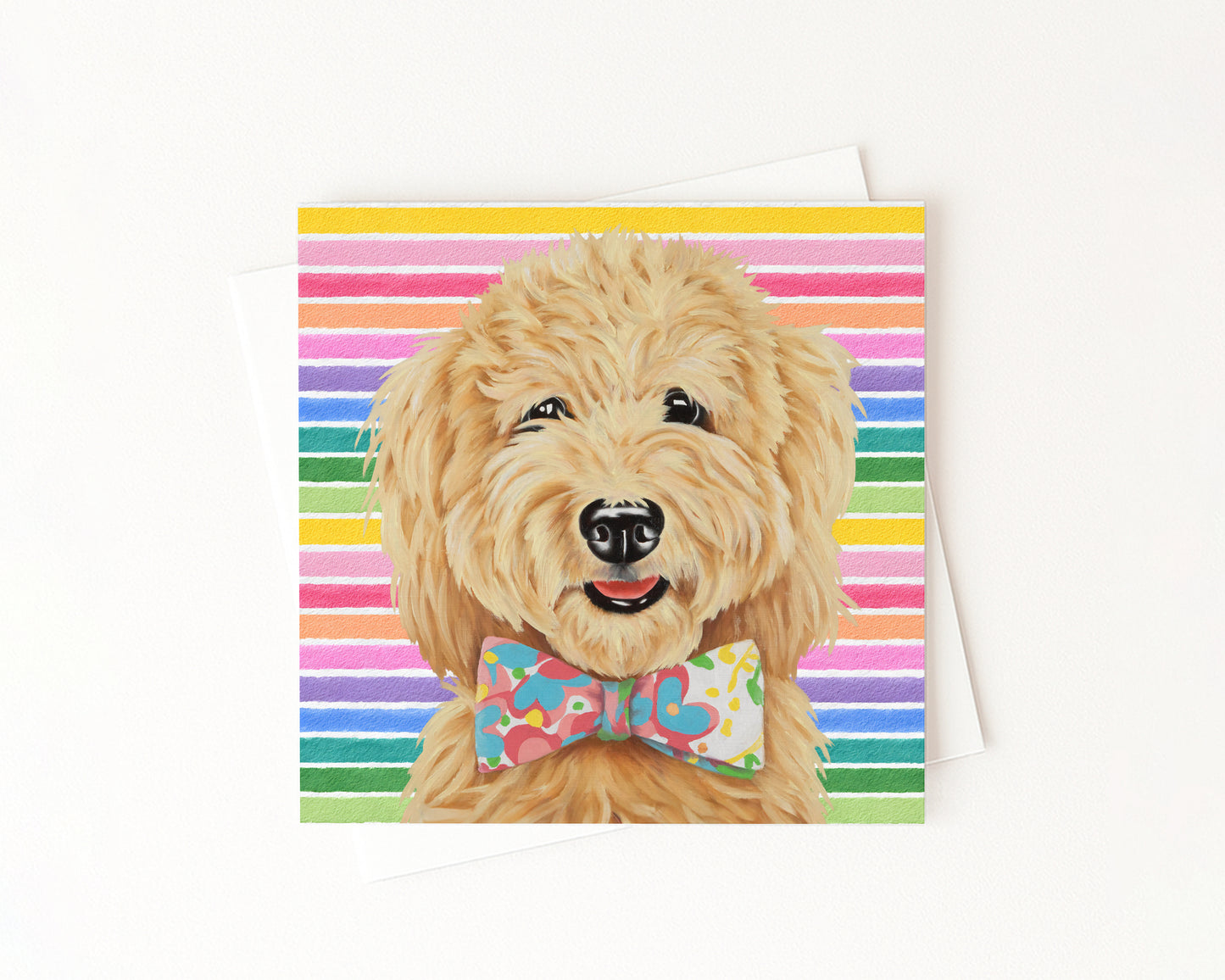 Match In Full Color Flat Notecard