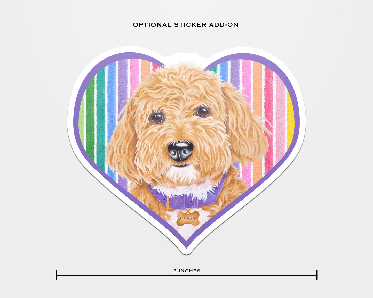 Milton In Full Color Flat Notecard