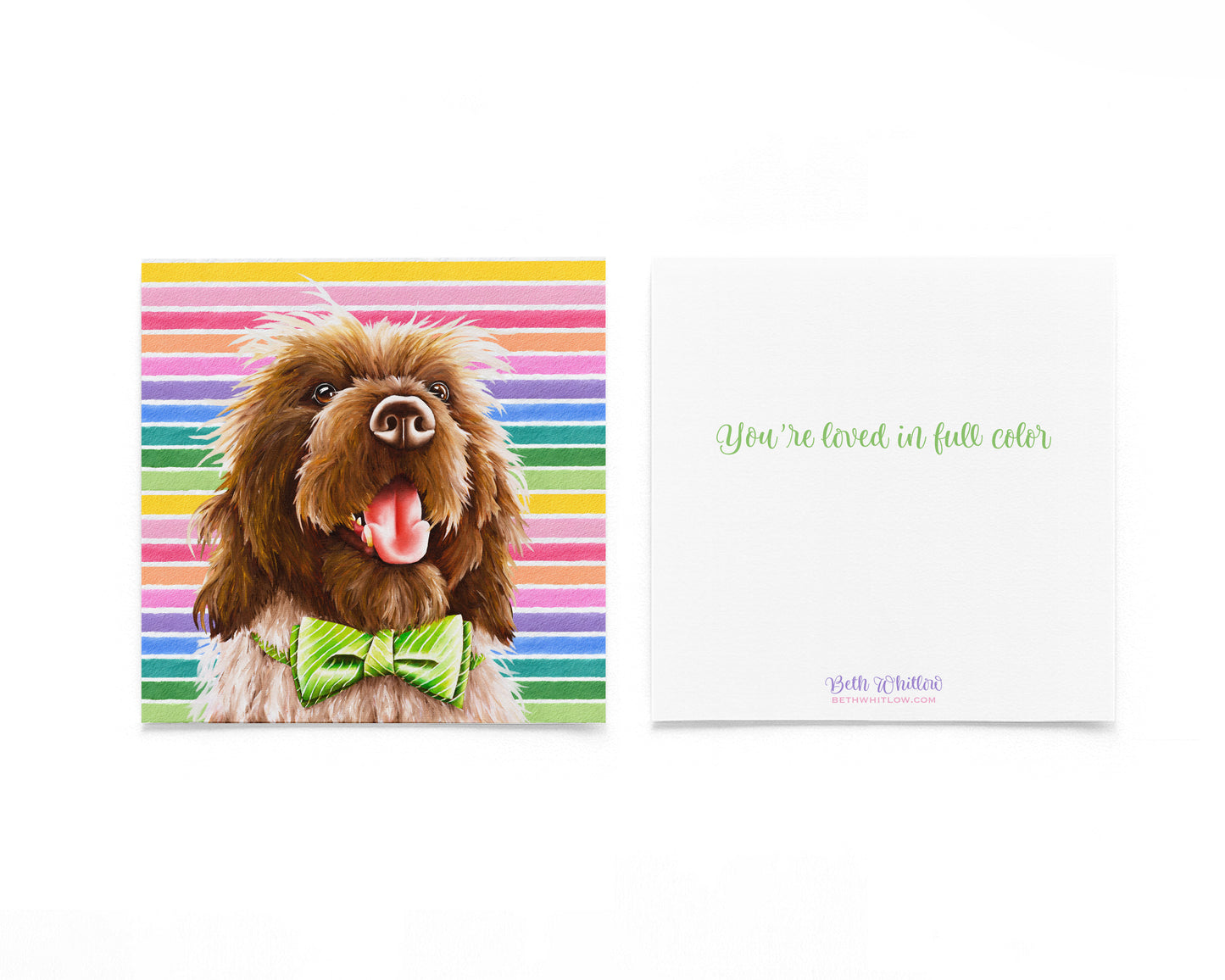 Nebo In Full Color Flat Notecard