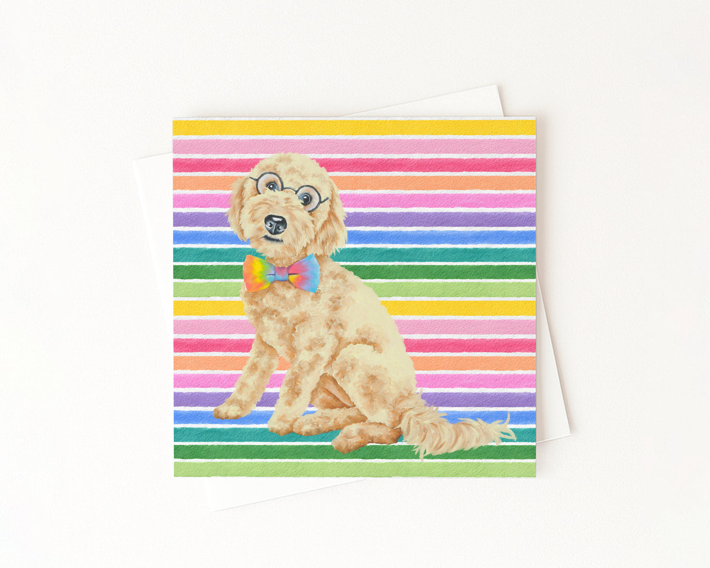 Bo Flat In Full Color Notecard