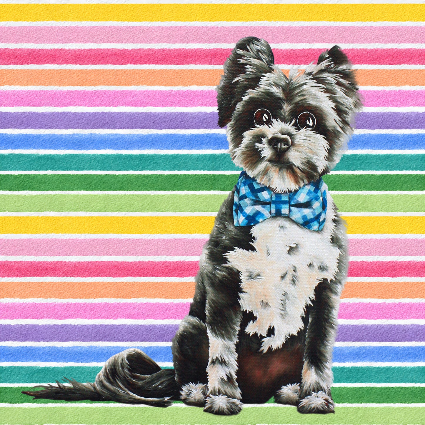 Drake In Full Color Flat Notecard