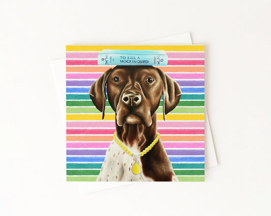 EmmyLou In Full Color Flat Notecard