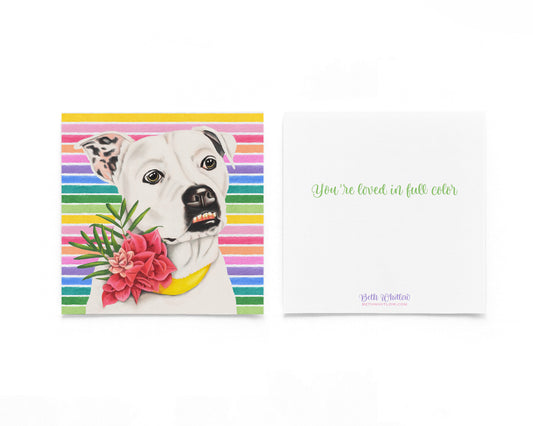 Ethel In Full Color Flat Notecard