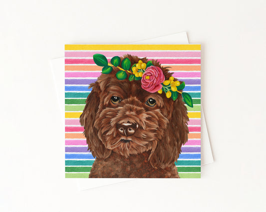 Georgia In Full Color Flat Notecard