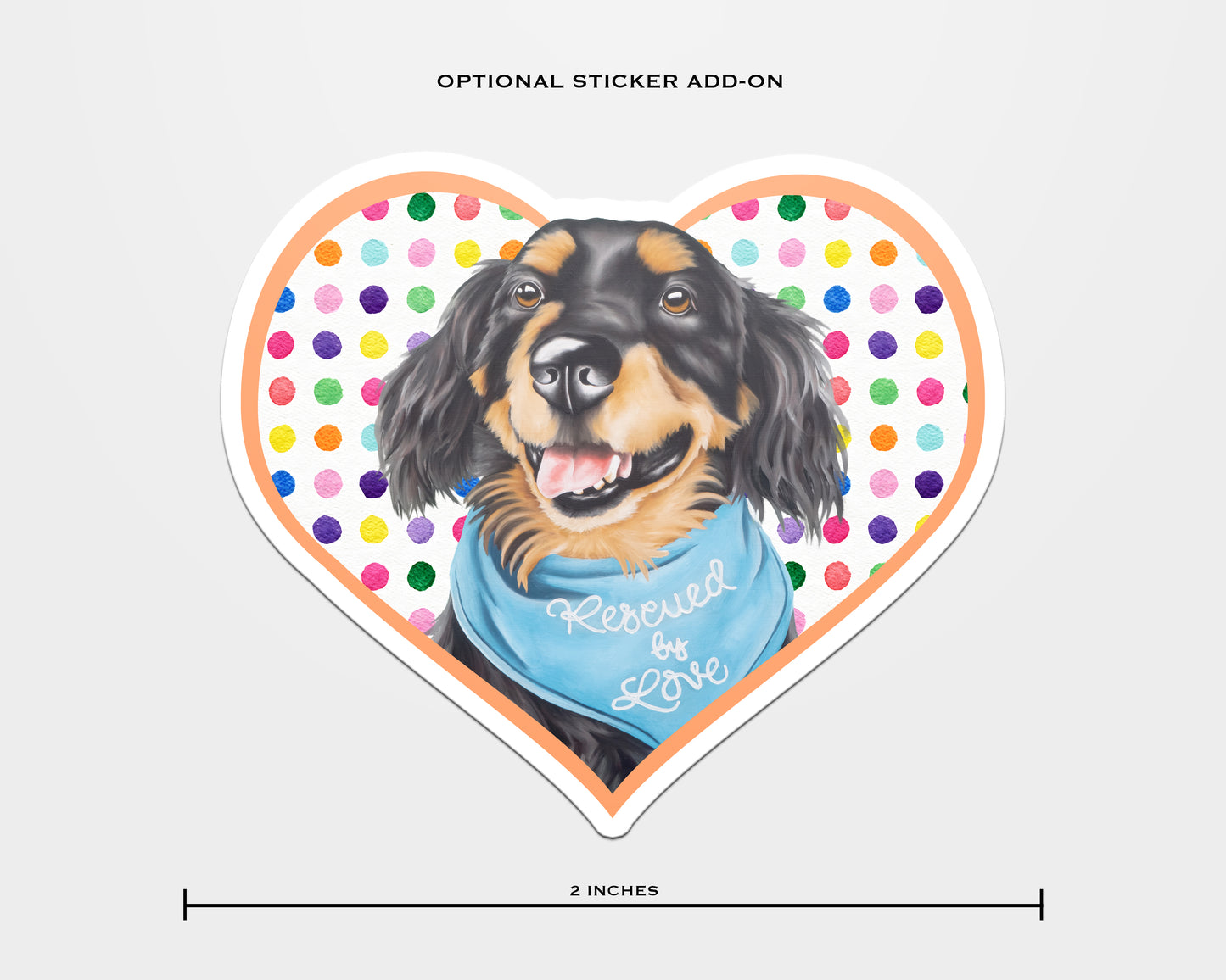 Roy Dog In Full Color Flat Notecard