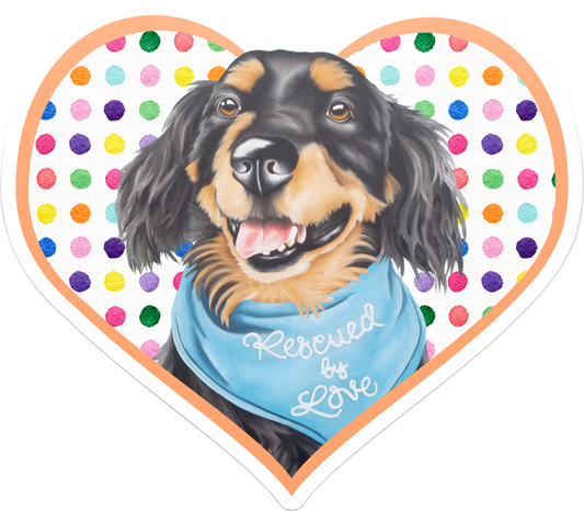Roy Dog In Full Color Sticker